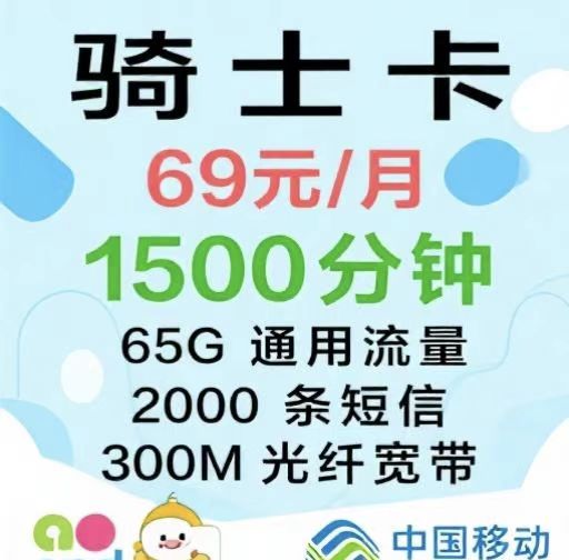 金水区移动骑士卡