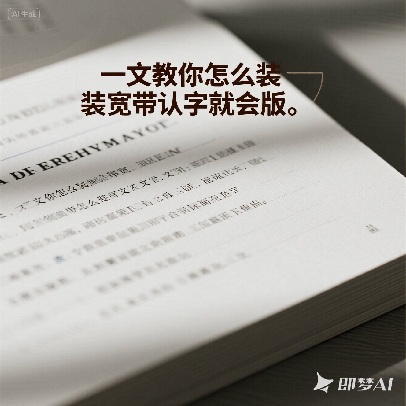 金水区办宽带其实很简单，记住这四步就行