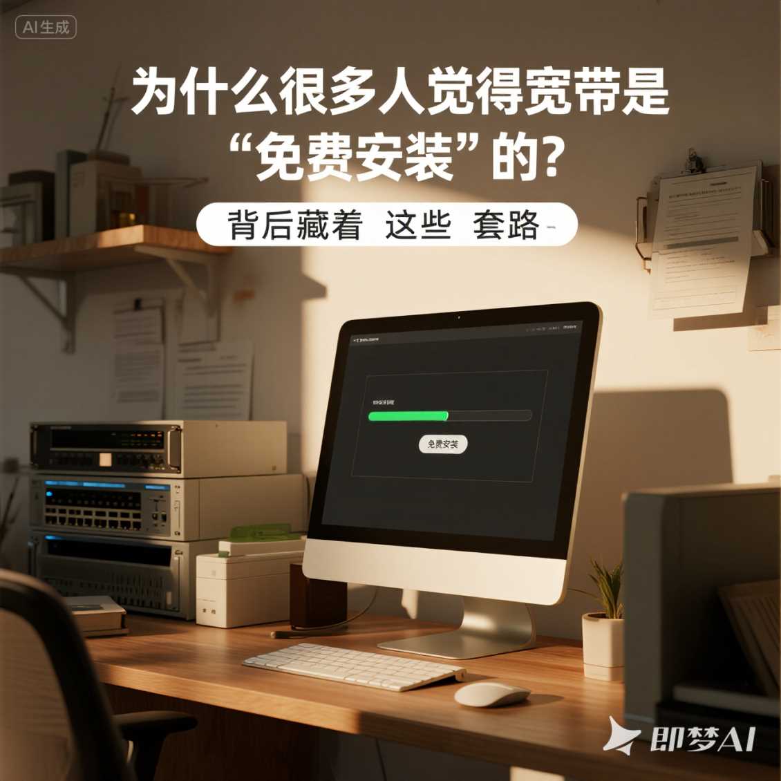 金水区为什么很多人觉得宽带是 “免费安装” 的？背后藏着这些套路