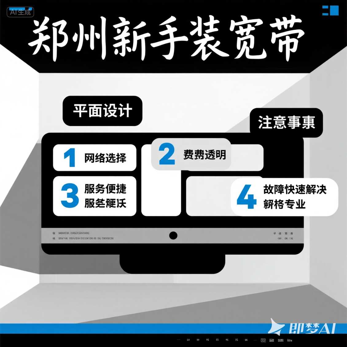 金水区新手装宽带，这4件事提前搞清楚