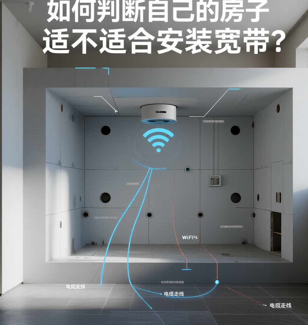 金水区如何判断自己的房子适不适合安装宽带？