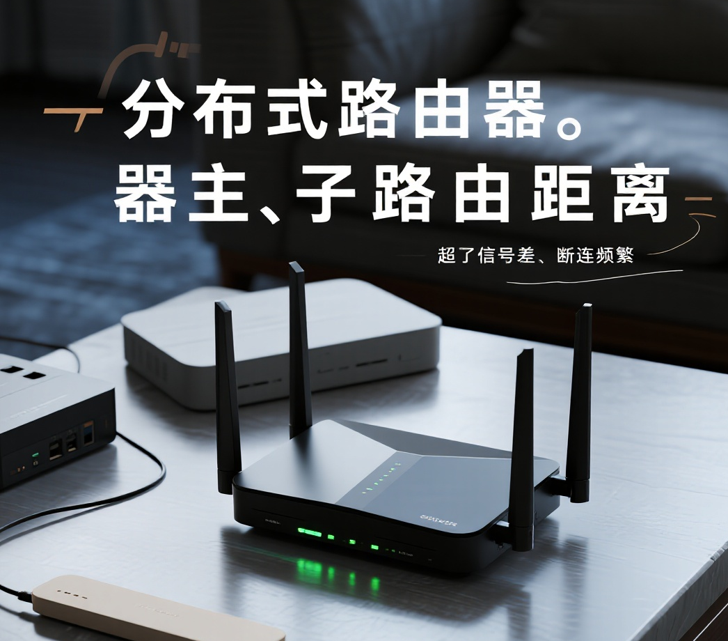 金水区分布式路由器主、子路由距离：有明确限制！超了信号差、断连频繁